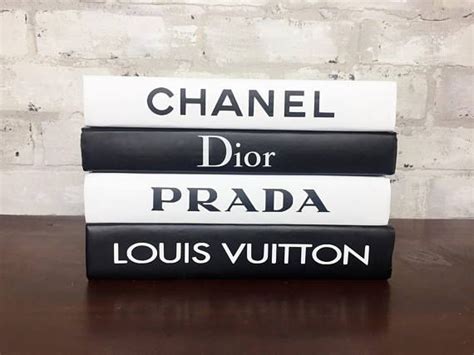 dior chanel louis vuitton books